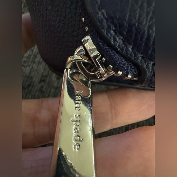 Kate Spade Madison Flap Backpack Parisian Navy Leather Bag KC428 NWOT - Picture 3 of 16